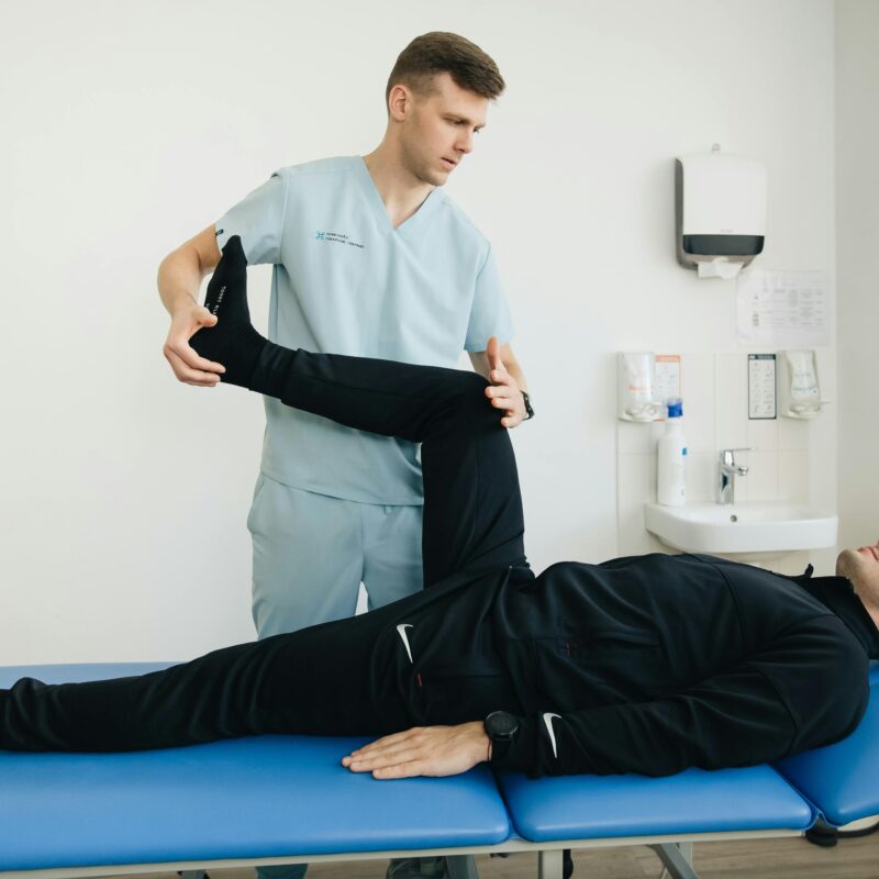Physical therapy session image for musculoskeletal rehabilitation and wellness care