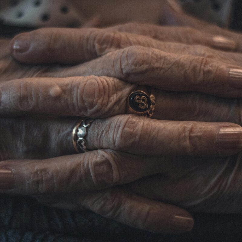 Patient receiving hands-on regenerative therapy treatment for pain and wellness